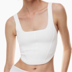 Aritzia Babaton Sculpt Knit Bustier Tank S